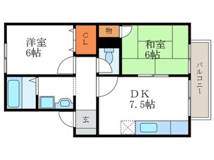 セジュ－ルパルの物件間取画像